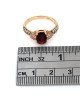 LeVian Pyrope/Almandine Garnet and Diamond Accent Ring in Rose Gold